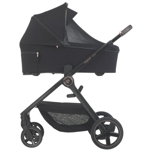 Cărucior pentru copil Espiro Only Way 5905683800211/ Black photo 7