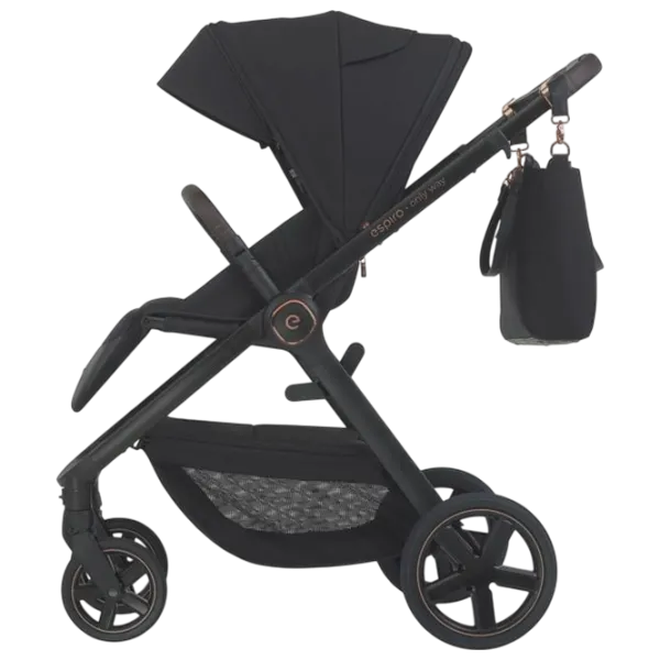 Cărucior pentru copil Espiro Only Way 5905683800211/ Black photo 9