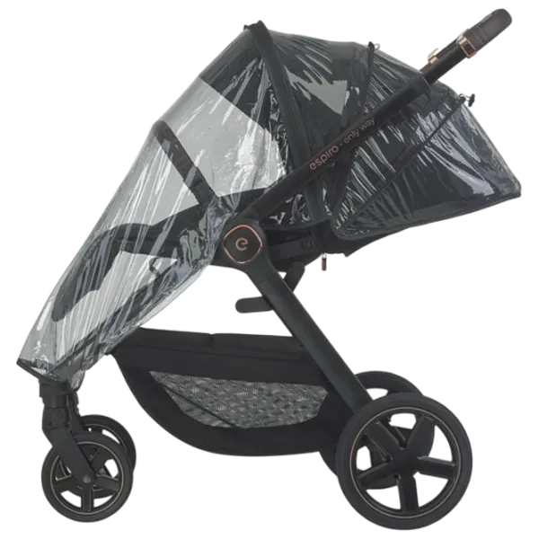 Cărucior pentru copil Espiro Only Way 5905683800211/ Black photo 10