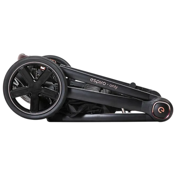 Cărucior pentru copil Espiro Only Way 5905683800211/ Black photo 12
