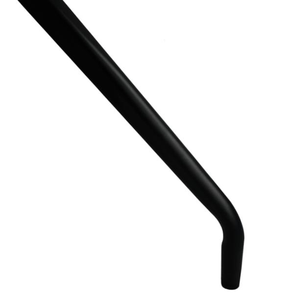 Кухонный стул DecoPrim Lucca Вельвет/ Серый Черный photo 2 Кухонный стул DecoPrim Lucca Вельвет/ Серый Черный photo 2