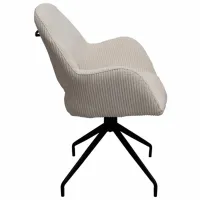 Scaun de bucătărie DecoPrim Lucca Velvet/ Gray Black photo 4