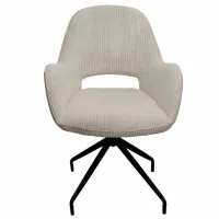 Scaun de bucătărie DecoPrim Lucca Velvet/ Gray Black photo 5
