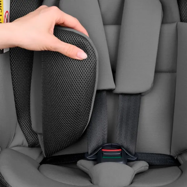 Детское автокресло Kikka Boo i-Flit  15 месяцев - 12 лет / 36 кг / Светло Серый photo 9