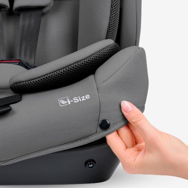 Детское автокресло Kikka Boo i-Flit  15 месяцев - 12 лет / 36 кг / Светло Серый photo 10