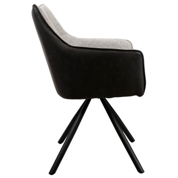 Кухонный стул DecoPrim Nest Ткань/ Зеленый Черный photo 2 Кухонный стул DecoPrim Nest Ткань/ Зеленый Черный photo 2