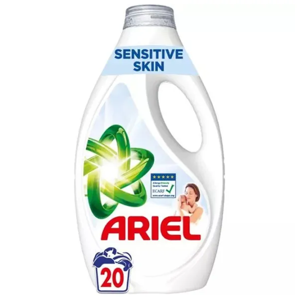 Gel de spălare Ariel Sensitive 0.9l Număr spălări: 20 photo 1