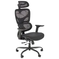 Fotoliu de birou Halmar Gotard Plasă/ Black 