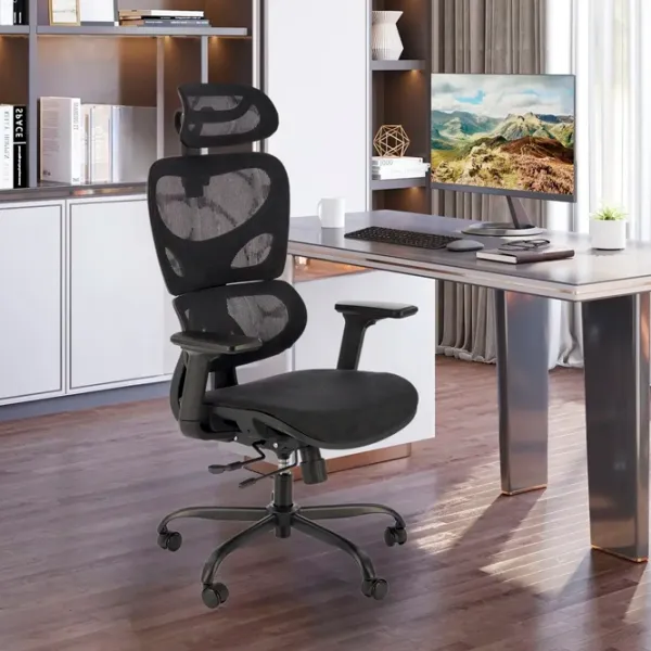 Офисное кресло Halmar Gotard Сетка/ Черный  photo 10