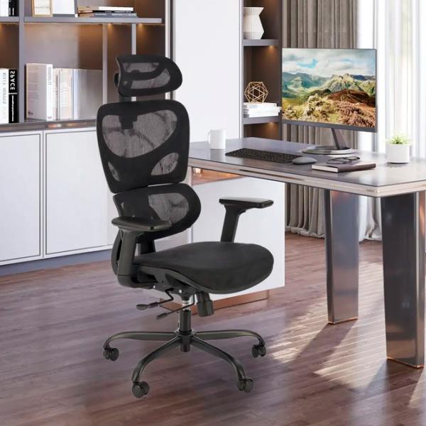 Офисное кресло Halmar Gotard Сетка/ Черный  photo 10