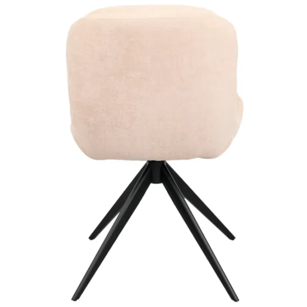 Scaun de bucătărie DecoPrim AVA Stofă/ Beige Black photo 5