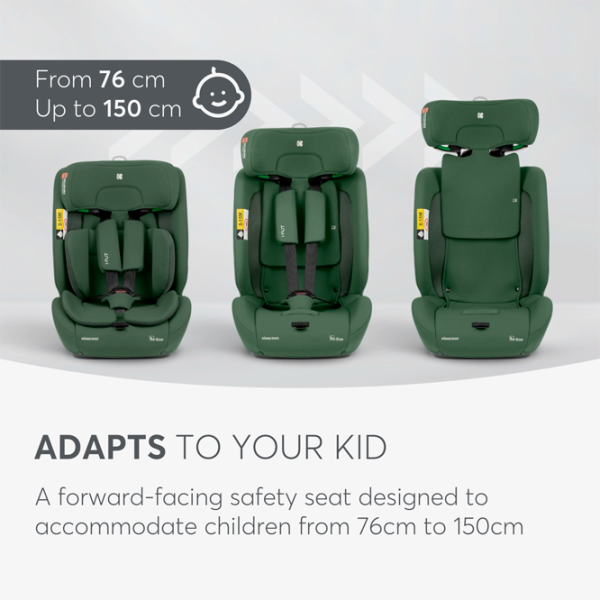 Детское автокресло Kikka Boo i-Flit  15 месяцев - 12 лет / 36 кг / Зеленый photo 6