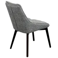 Scaun de bucătărie DecoPrim Osman Stofă/ Gray Black photo 4