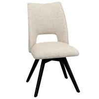 Scaun de bucătărie DecoPrim Vision Stofă/ Beige Black photo 2