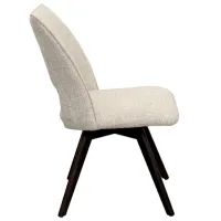 Scaun de bucătărie DecoPrim Vision Stofă/ Beige Black photo 3