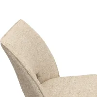 Scaun de bucătărie DecoPrim Vision Stofă/ Beige Black photo 6
