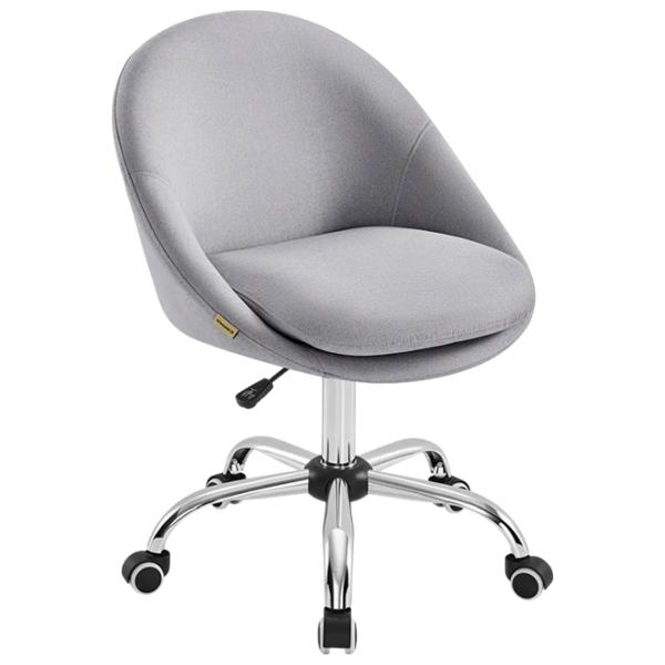 Fotoliu de birou Songmics OBG020G01V1 Pânză/ Gray Silver photo 1