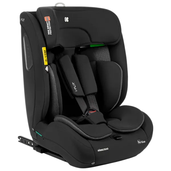 Детское автокресло Kikka Boo i-Flit  15 месяцев - 12 лет / 36 кг / Черный photo 1