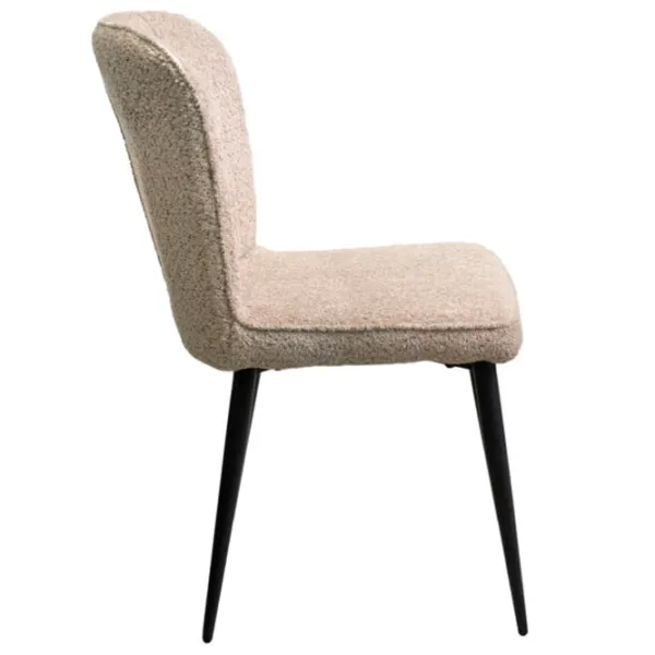 Кухонный стул DecoPrim Nanda Ткань/ Бежевый Черный photo 2 Кухонный стул DecoPrim Nanda Ткань/ Бежевый Черный photo 2