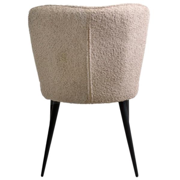 Кухонный стул DecoPrim Nanda Ткань/ Бежевый Черный photo 5 Кухонный стул DecoPrim Nanda Ткань/ Бежевый Черный photo 5