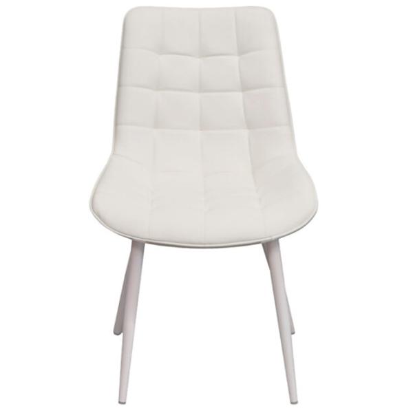 Scaun de bucătărie DecoPrim Hans Stofă/ White White photo 3