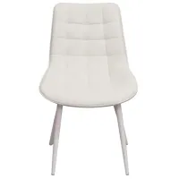 Scaun de bucătărie DecoPrim Hans Stofă/ White White photo 3