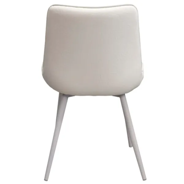 Scaun de bucătărie DecoPrim Hans Stofă/ White White photo 4