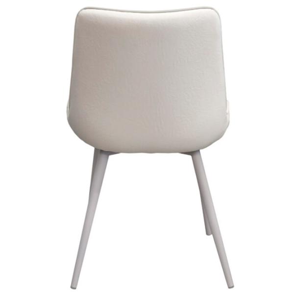 Scaun de bucătărie DecoPrim Hans Stofă/ White White photo 4