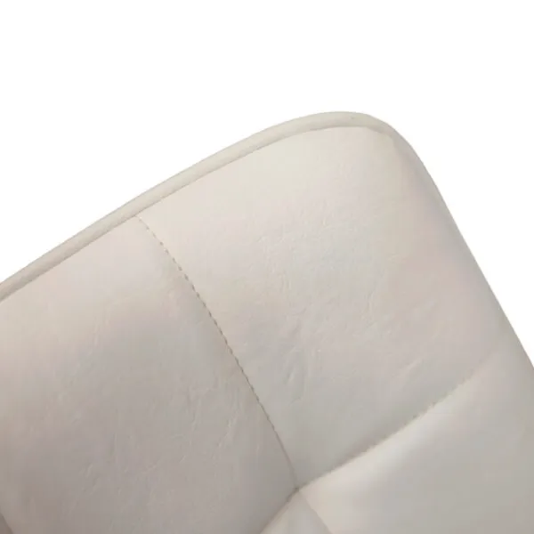 Scaun de bucătărie DecoPrim Hans Stofă/ White White photo 5