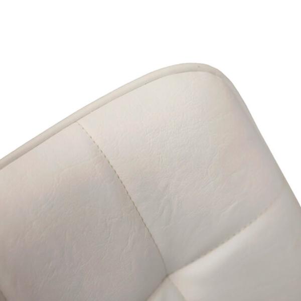 Scaun de bucătărie DecoPrim Hans Stofă/ White White photo 5