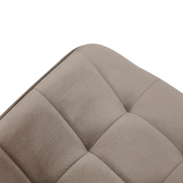 Scaun de bucătărie DecoPrim Hans Stofă/ Gray White photo 4