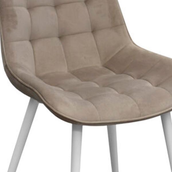 Scaun de bucătărie DecoPrim Hans Stofă/ Gray White photo 5