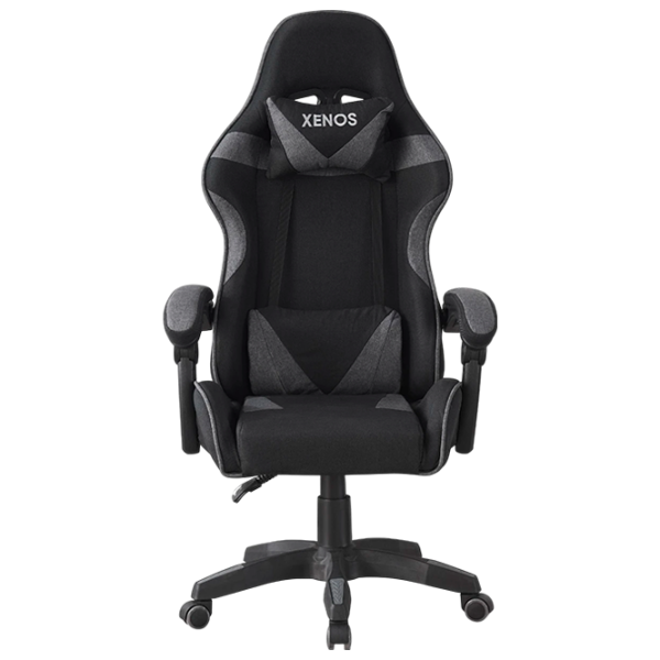 Scaun Gaming Xenos Hermes Gray Black photo 1