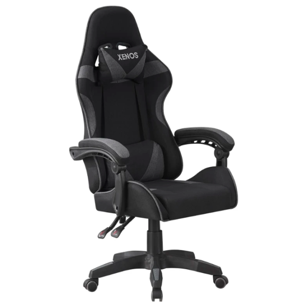 Scaun Gaming Xenos Hermes Gray Black photo 2