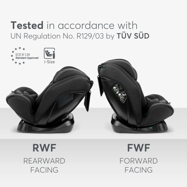 Детское автокресло Kikka Boo i-Explore 2  0 месяцев - 12 лет / 36 кг / Черный photo 4