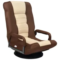 Fotoliu de birou Costway HW65937BN Pânză/ Brown Beige