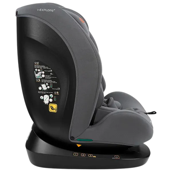 Детское автокресло Kikka Boo i-Explore 2  0 месяцев - 12 лет / 36 кг / Черный photo 3