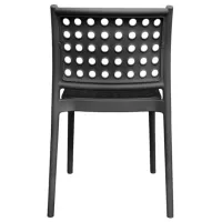 Scaun de bar DecoPrim Eros Polipropilenă/ Gray Gray photo 4