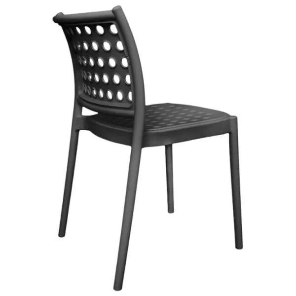 Барный стул DecoPrim Eros  Полипропилен/ Серый Серый photo 5