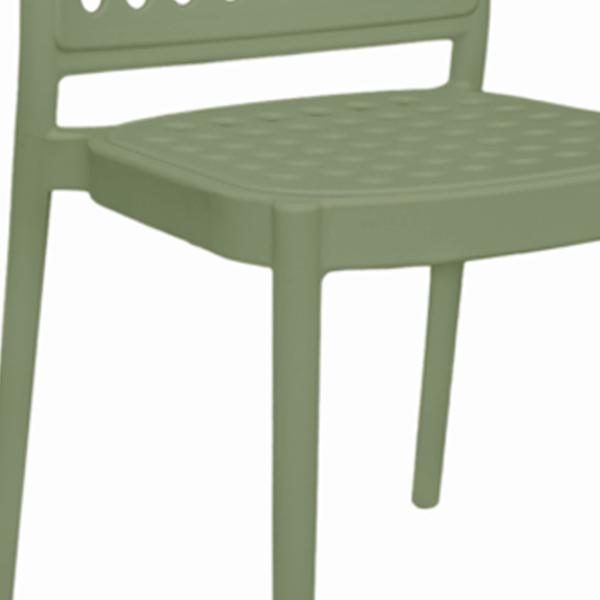 Барный стул DecoPrim Eros  Полипропилен/ Зеленый Зелёный photo 2
