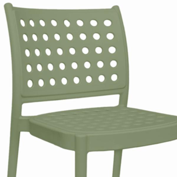 Барный стул DecoPrim Eros  Полипропилен/ Зеленый Зелёный photo 3