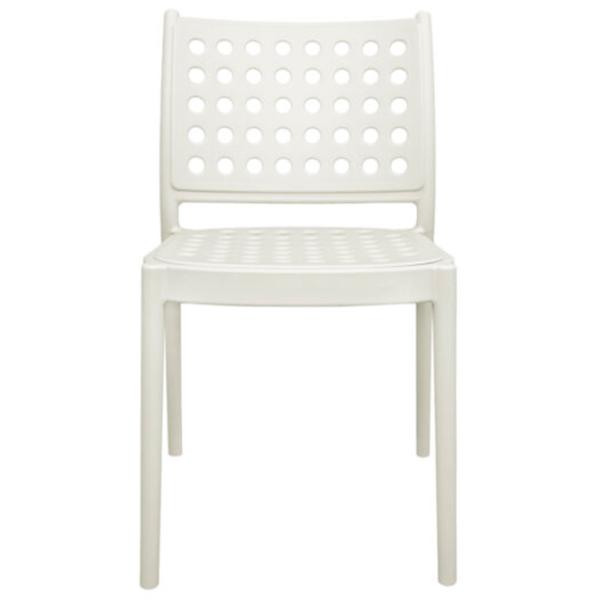 Барный стул DecoPrim Eros  Полипропилен/ Белый White photo 3