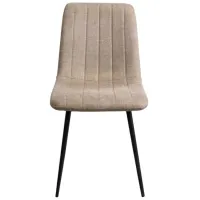 Scaun de bucătărie DecoPrim Stav Stofă/ Beige Black photo 3