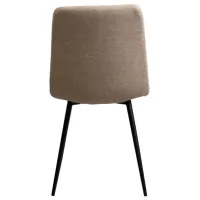 Scaun de bucătărie DecoPrim Stav Stofă/ Beige Black photo 5