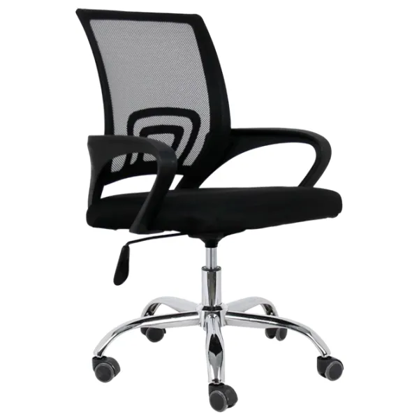 Fotoliu de birou Xenos Sofia 2.0 Plasă/ Black Silver photo 1