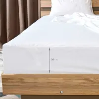 Husă pentru saltea Mobicasa AQUASTOP Lux 200 x 160 x 20 mm / Bumbac photo 4