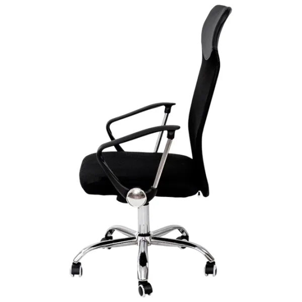 Fotoliu de birou Xenos Praha 2.0 Textil/ Black Silver photo 2