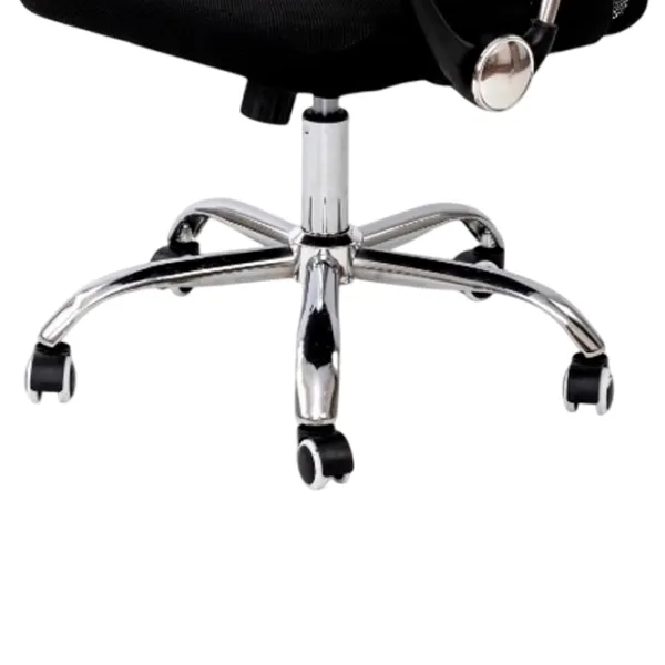 Fotoliu de birou Xenos Praha 2.0 Textil/ Black Silver photo 5