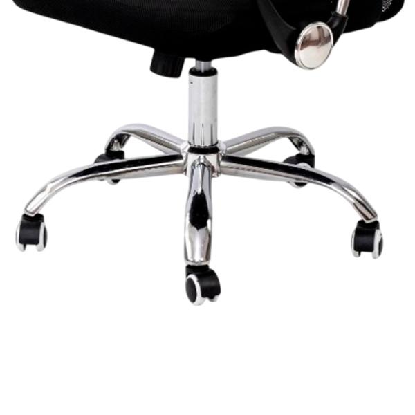 Fotoliu de birou Xenos Praha 2.0 Textil/ Black Silver photo 5