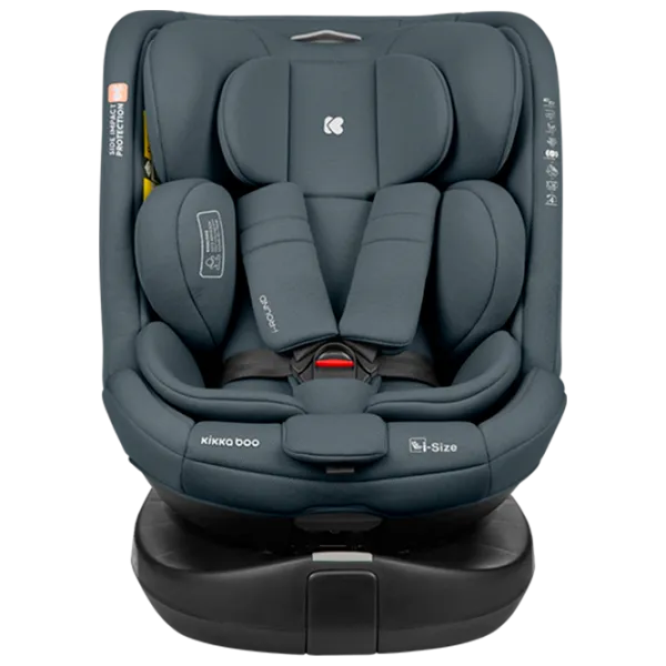 Детское автокресло Kikka Boo i-Round  0 месяцев - 12 лет / 36 кг / Тёмно-серый photo 2